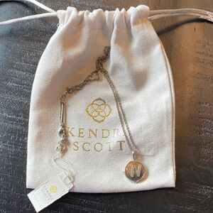 Kendra Scott Silver 'W' Pendant Necklace